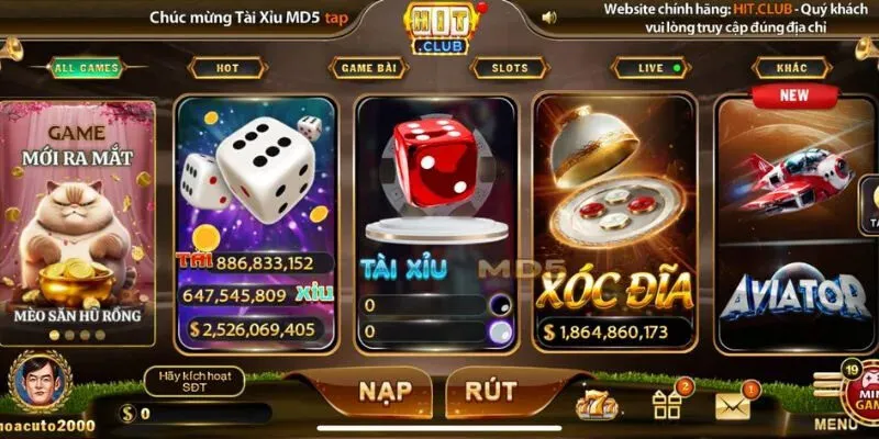 HITCLUB - Trang game Nổ Hũ trực tuyến uy tín