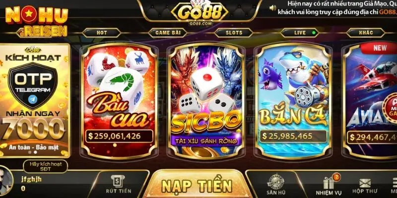 Giftcode Go88 - Bí kíp săn mã quà tặng hấp dẫn tại cổng game 4 Đua top cho thành viên