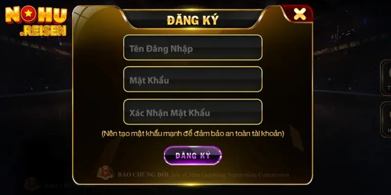 Hitclub - Hướng Dẫn Đăng Ký/Đăng Nhập Với Thao Tác Cơ Bản 3 hitclub Thao tác đăng ký bằng PC