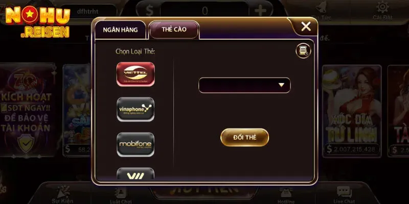 Hướng dẫn nạp/rút tiền Zowin chi tiết và an toàn nhất 4 Rút tiền Zowin qua thẻ cào