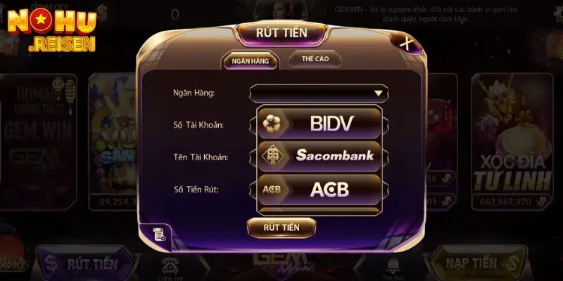 GemWin - Sân Chơi Đẳng Cấp Với Trải Nghiệm Vượt Trội 4 Thanh toán nhanh chóng